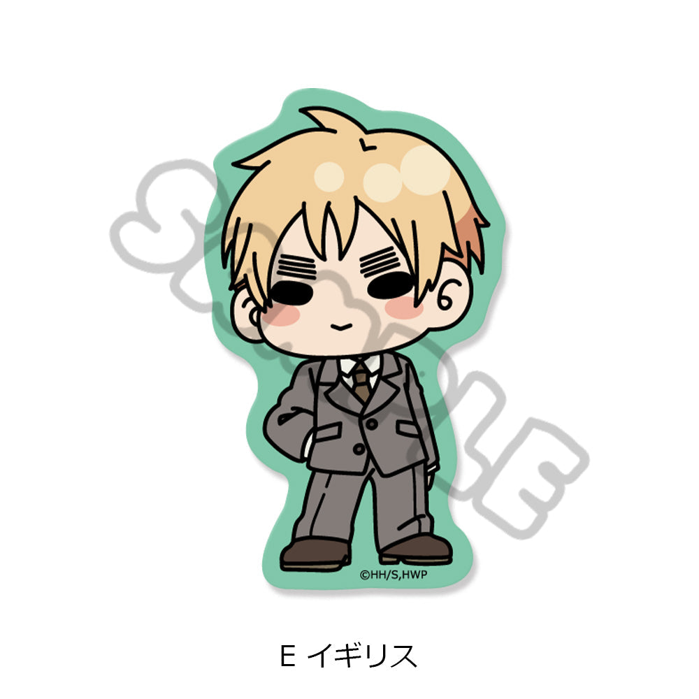 『ヘタリア World☆Stars』クリアカードステッカー E イギリス