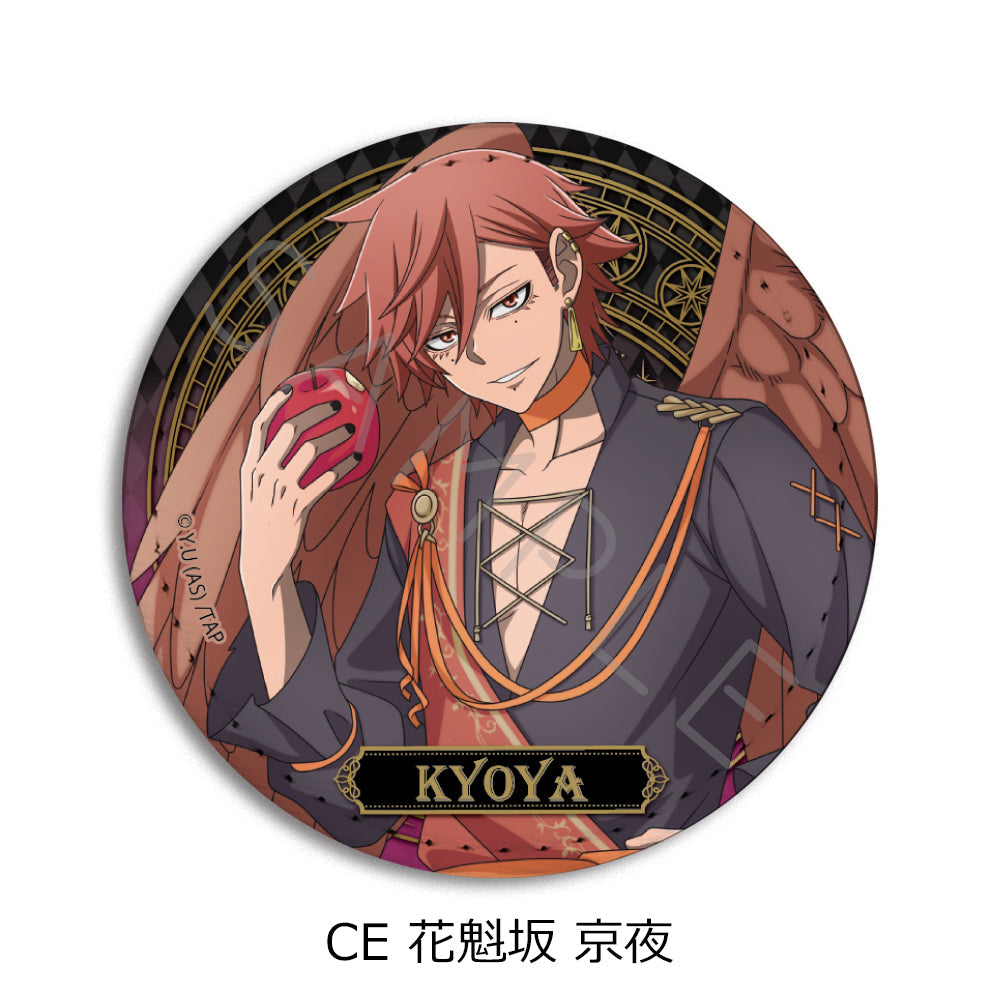 『桃源暗鬼』第4弾 レザーバッジ(丸形) CE 花魁坂京夜