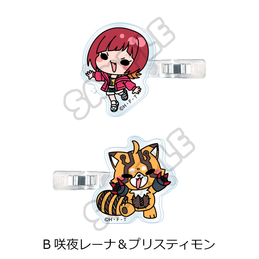 『DIGIMON BEATBREAK』前髪クリップ B 咲夜レーナ&プリスティモン