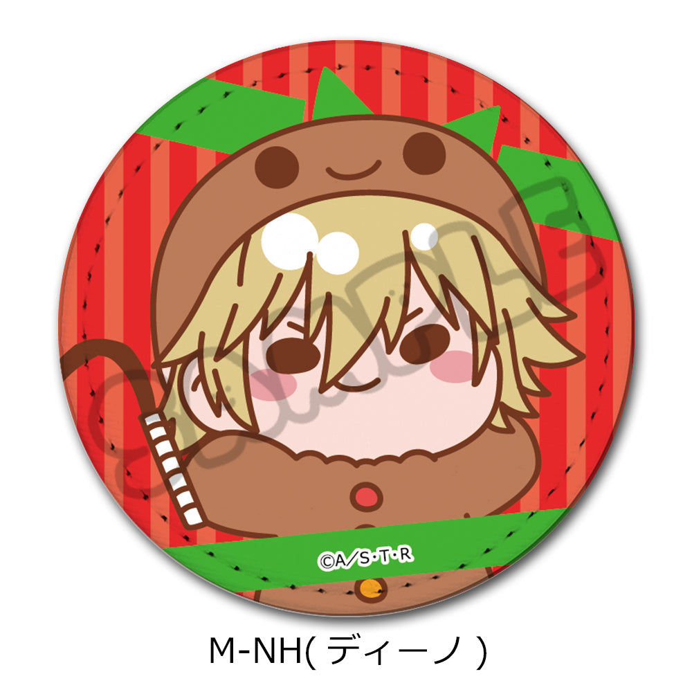 『家庭教師ヒットマンREBORN!』第4弾 レザーバッジ(丸形) M-NH ディーノ