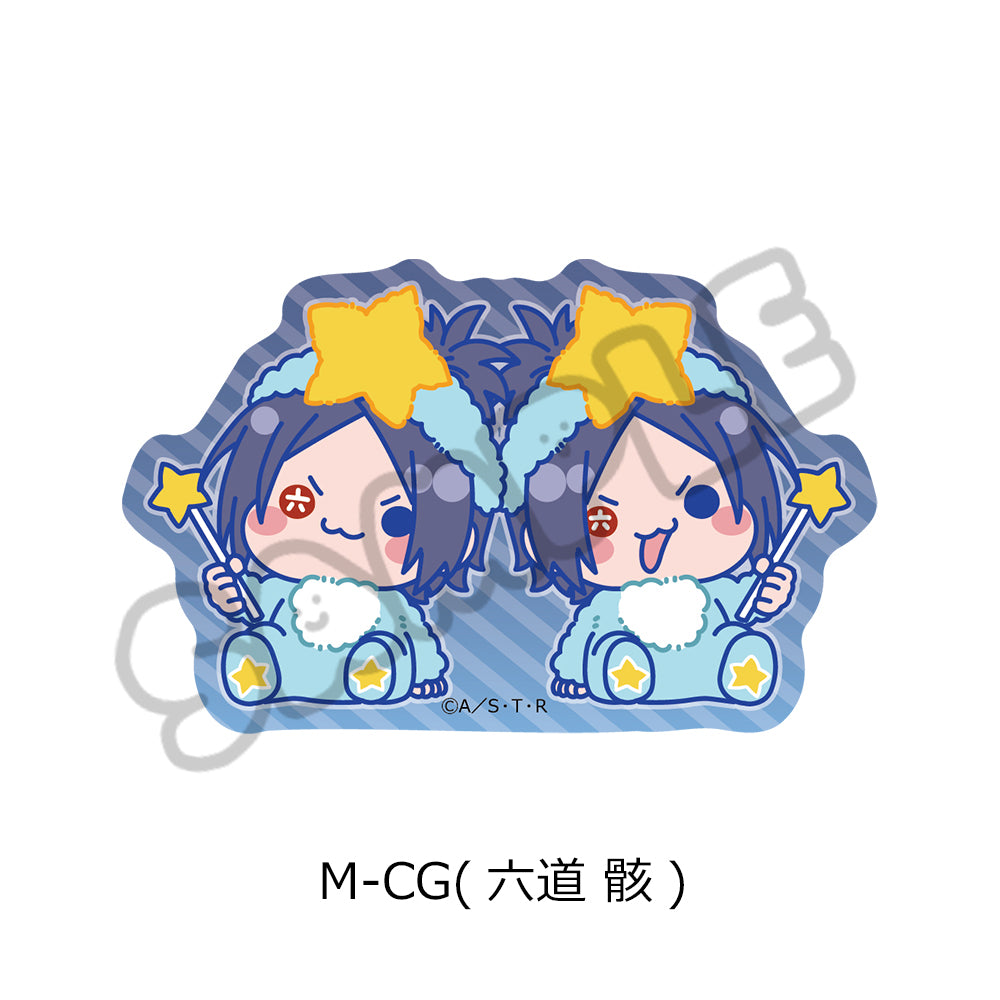 『家庭教師ヒットマンREBORN!』第5弾 クリアステッカー M-CG 六道骸