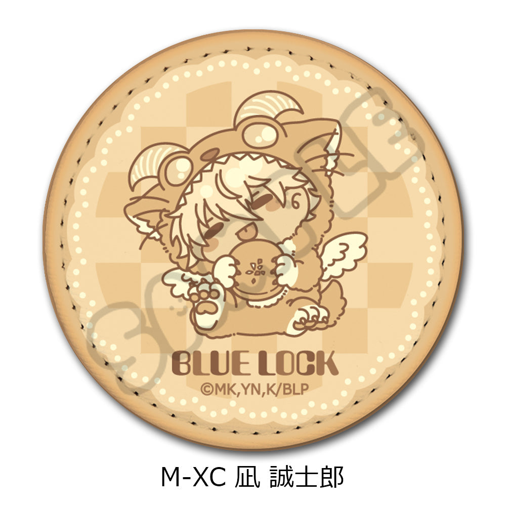 『ブルーロック』第9弾 レザーバッジ(丸形) M-XC 凪誠士郎