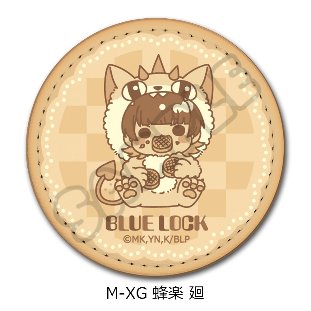 『ブルーロック』第9弾 レザーバッジ(丸形) M-XG 蜂楽廻