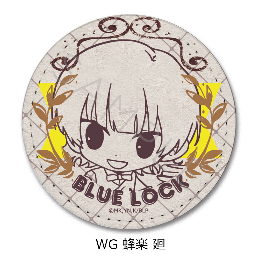 『ブルーロック』第10弾 レザーバッジ(丸形) WG 蜂楽廻