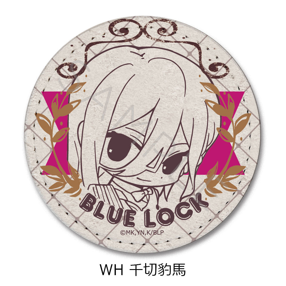 『ブルーロック』第10弾 レザーバッジ(丸形) WH 千切豹馬