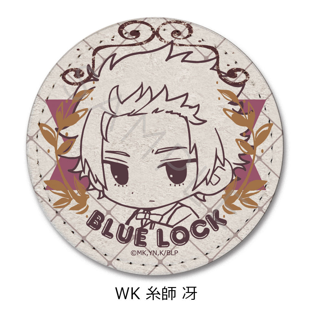 『ブルーロック』第10弾 レザーバッジ(丸形) WK 糸師冴