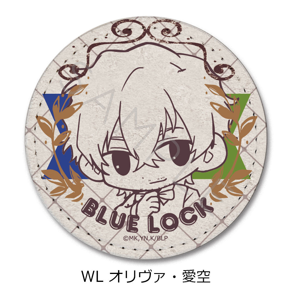 『ブルーロック』第10弾 レザーバッジ(丸形) WL オリヴァ・愛空