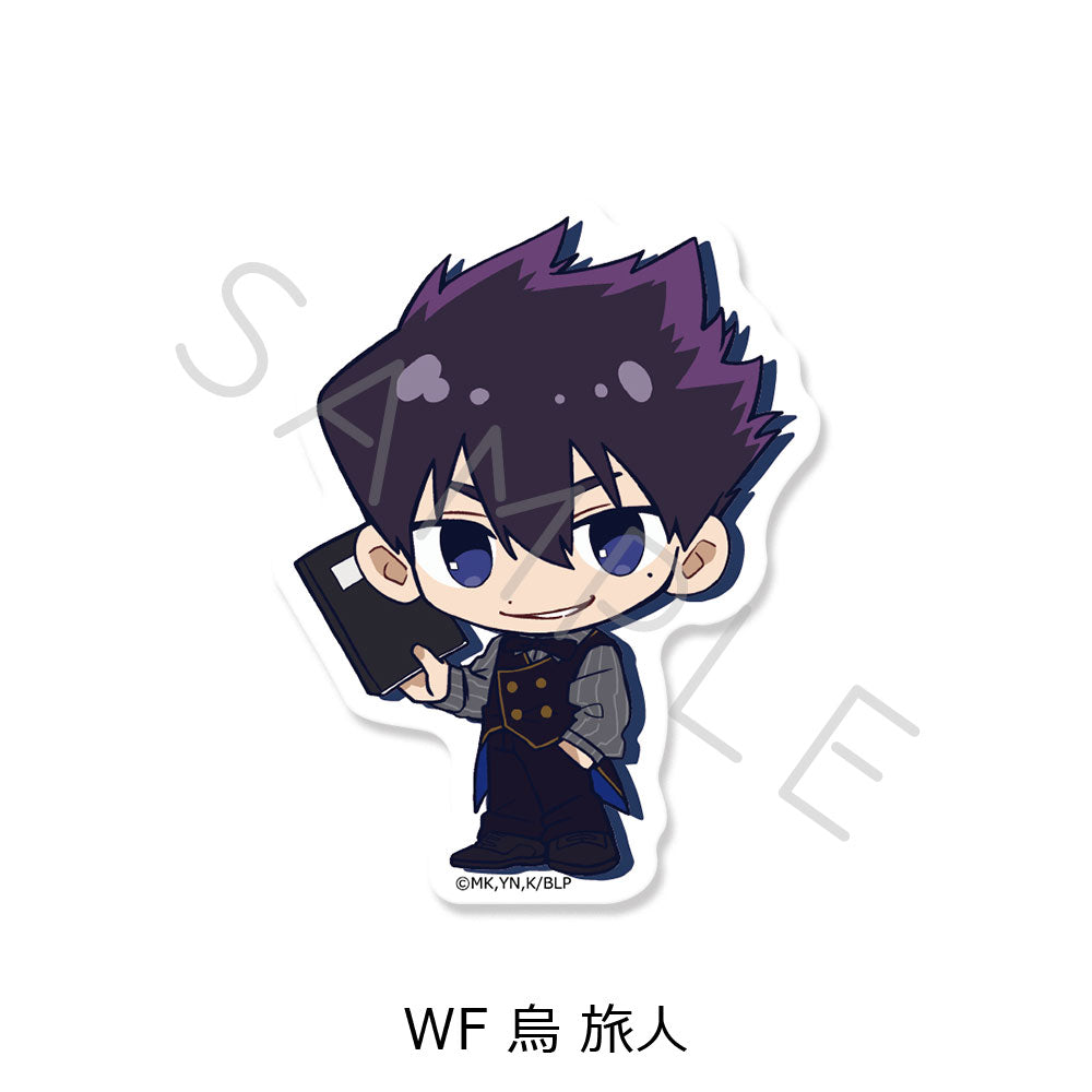 『ブルーロック』第10弾 クリアダイカットステッカー WF 烏旅人