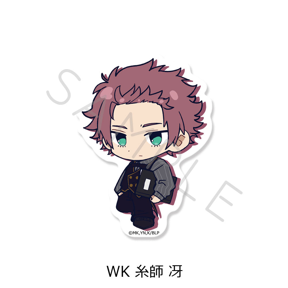 『ブルーロック』第10弾 クリアダイカットステッカー WK 糸師冴