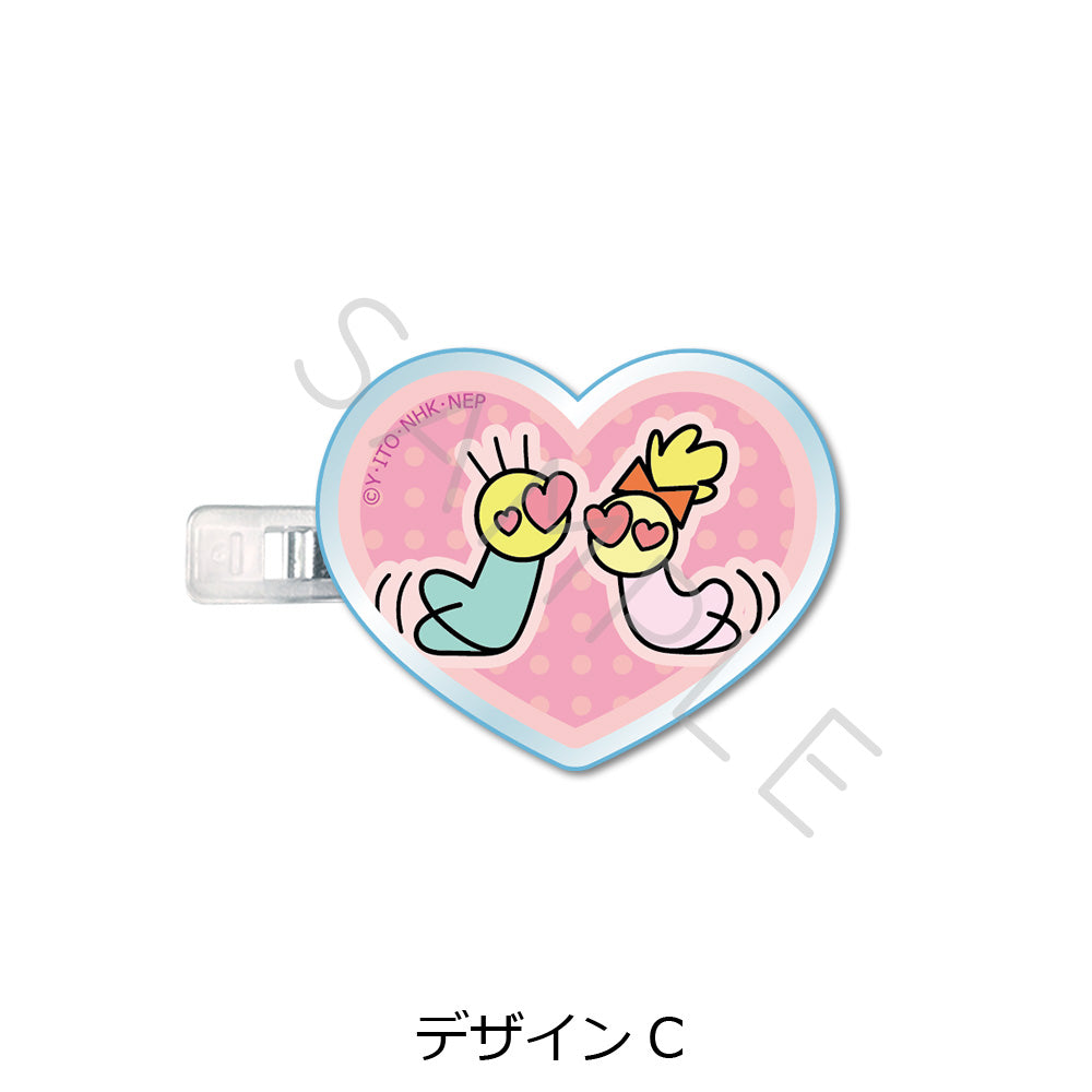 『ニャッキ!』前髪クリップ デザインC