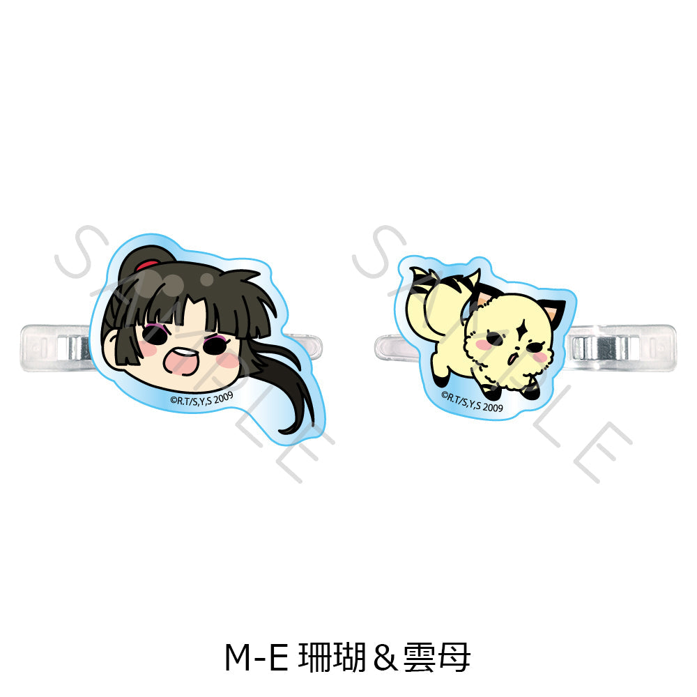『犬夜叉』前髪クリップ M-E 珊瑚&雲母