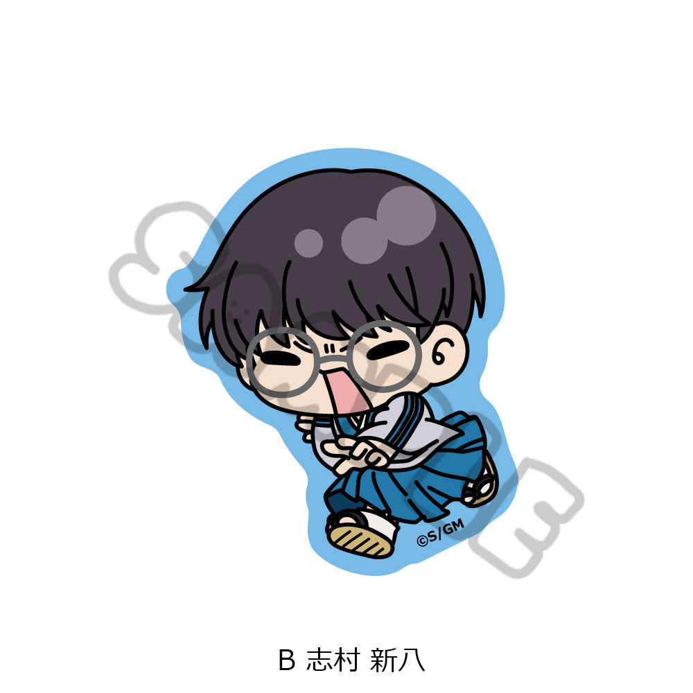 『新劇場版 銀魂 -吉原大炎上-』クリアカードステッカー mochochoシリーズ B 志村新八