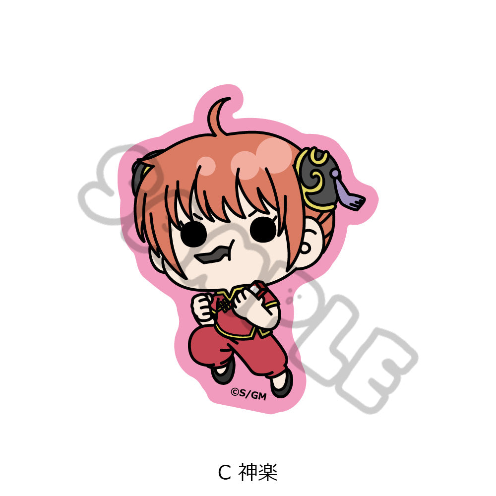 『新劇場版 銀魂 -吉原大炎上-』クリアカードステッカー mochochoシリーズ C 神楽