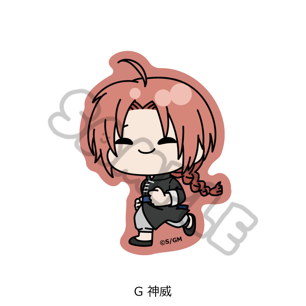 『新劇場版 銀魂 -吉原大炎上-』クリアカードステッカー mochochoシリーズ G 神威