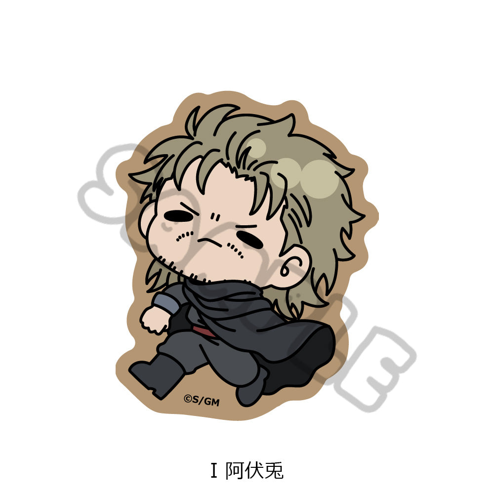 『新劇場版 銀魂 -吉原大炎上-』クリアカードステッカー mochochoシリーズ I 阿伏兎