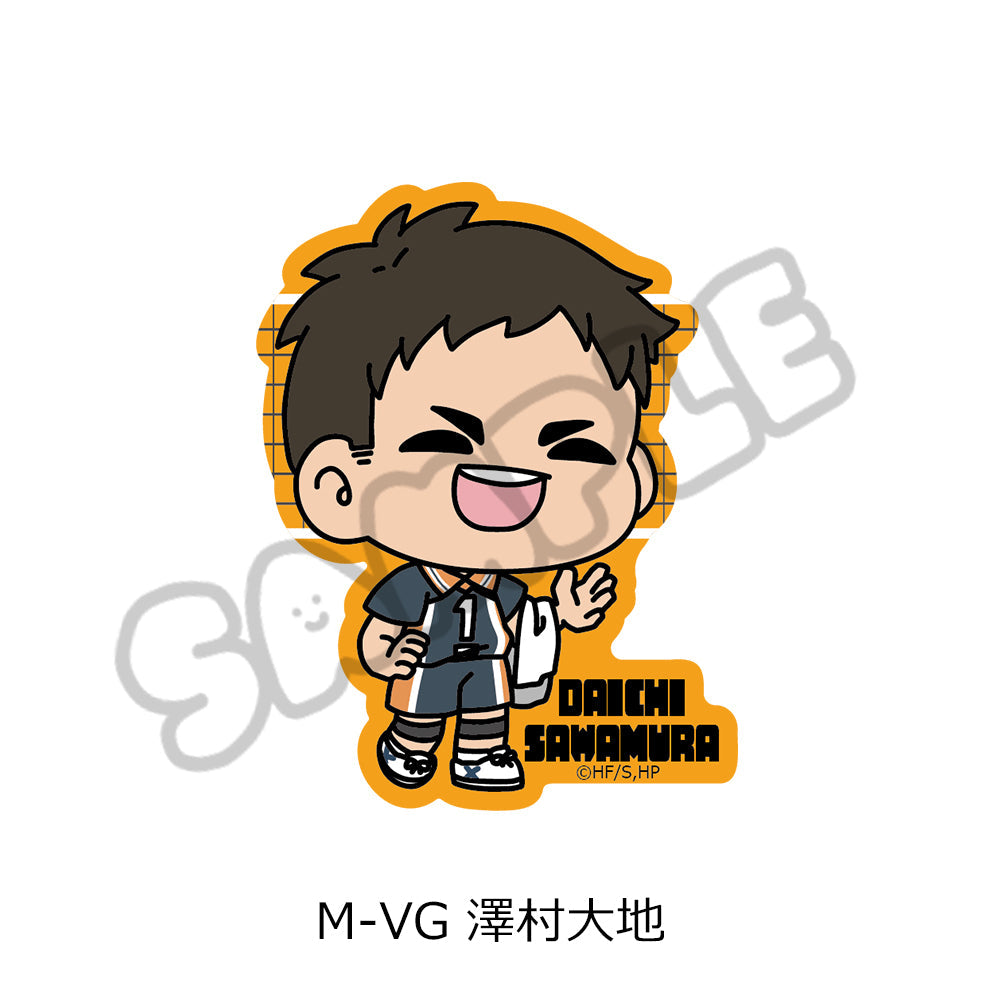 『ハイキュー!!』第8弾 クリアカードステッカー(mochocho) M-VG 澤村大地