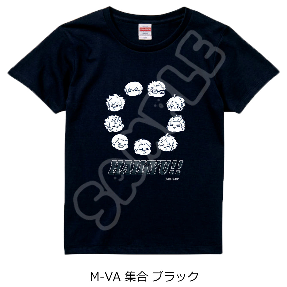 『ハイキュー!!』第8弾 Tシャツ M-VA 集合 ブラック Sサイズ