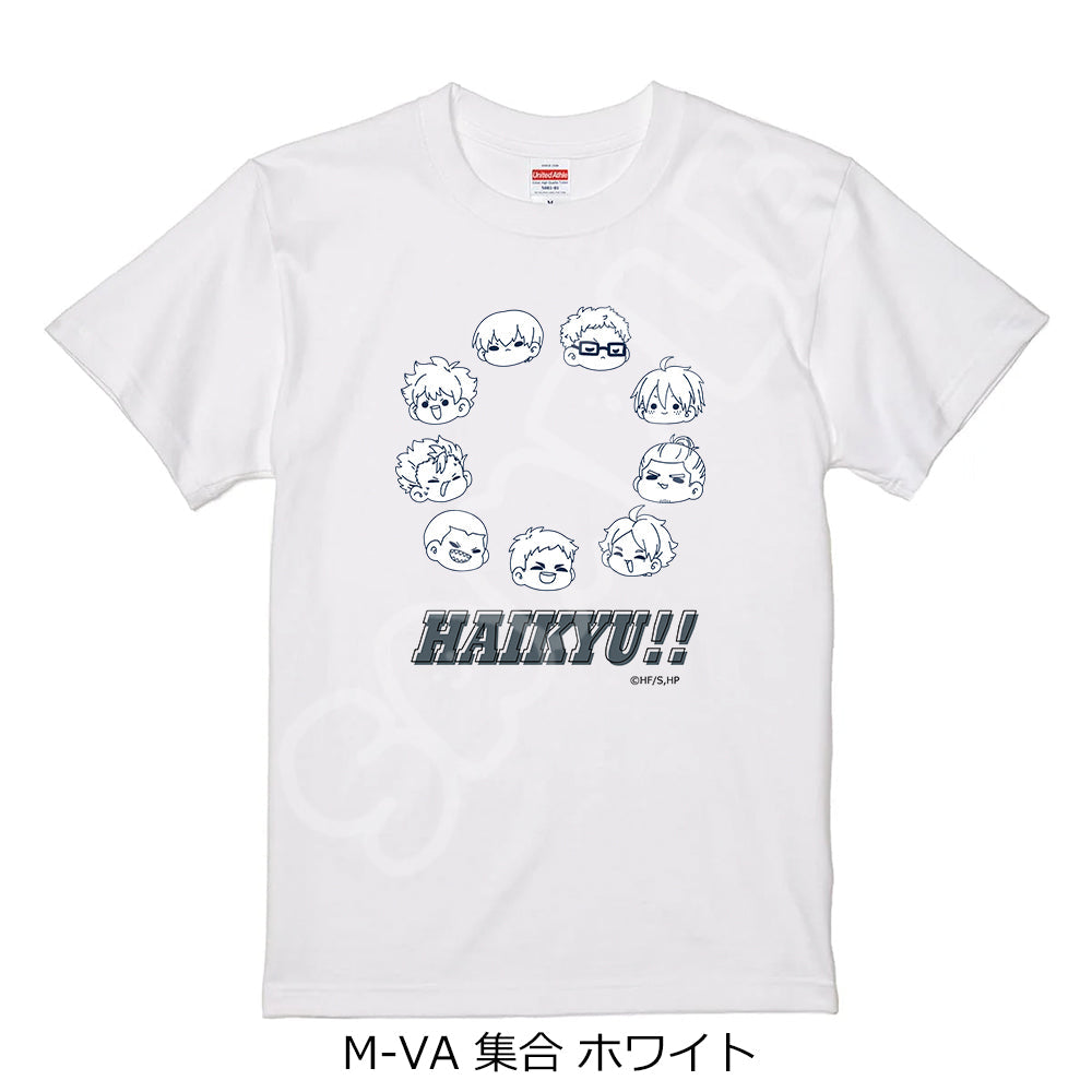 『ハイキュー!!』第8弾 Tシャツ M-VA 集合 ホワイト Sサイズ