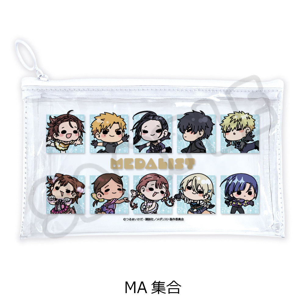 『メダリスト』フラットクリアポーチ MA 集合