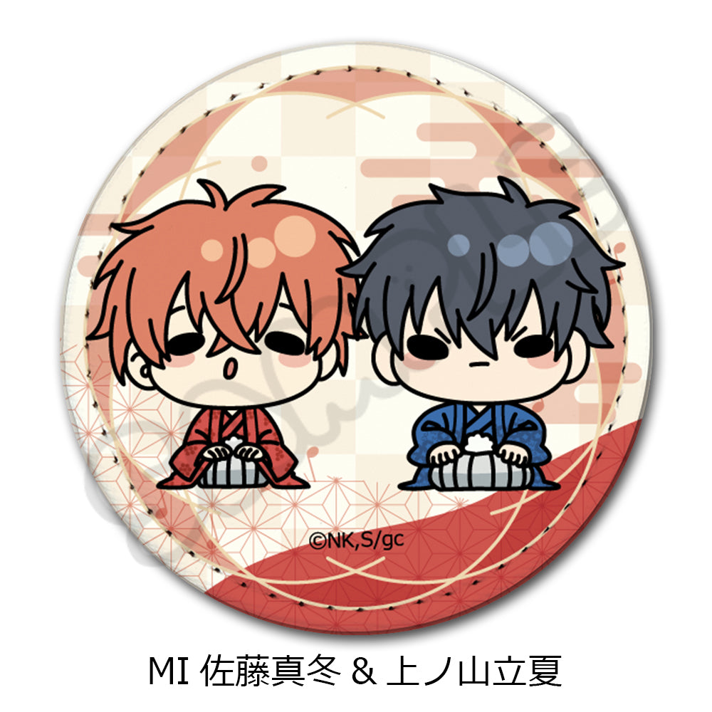 『ギヴン 海へ』レザーバッジ(丸形) MI 佐藤真冬&上ノ山立夏