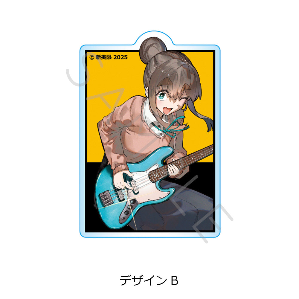 『ダンジョンバンド』3wayアクリルバッジ デザインB