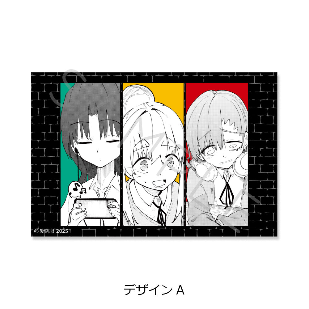 『ダンジョンバンド』クリアカードステッカー デザインA