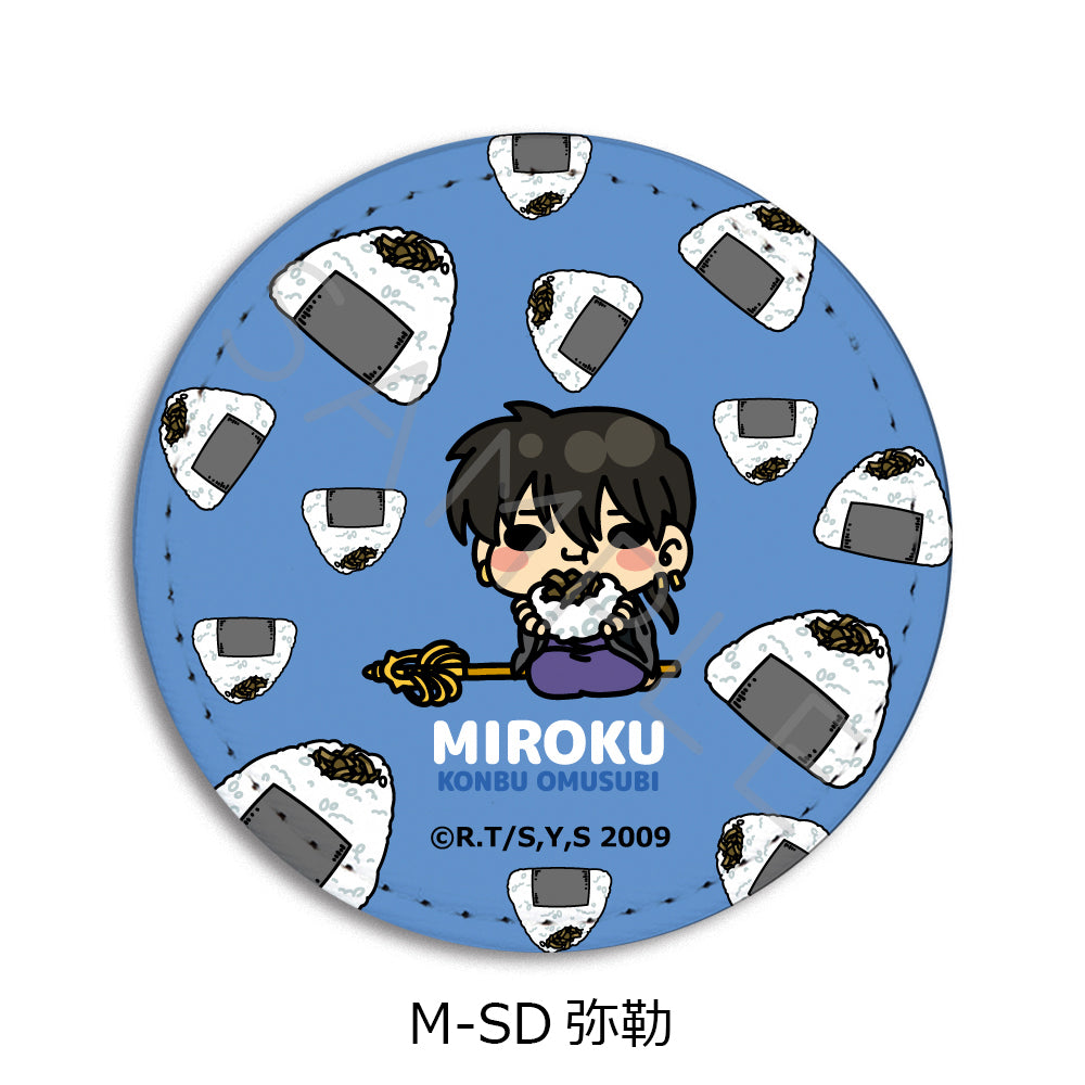 『犬夜叉』第2弾 レザーバッジ M-SD 弥勒