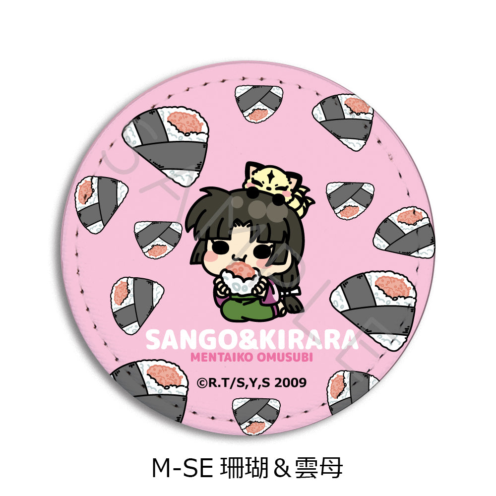 『犬夜叉』第2弾 レザーバッジ M-SE 珊瑚&雲母