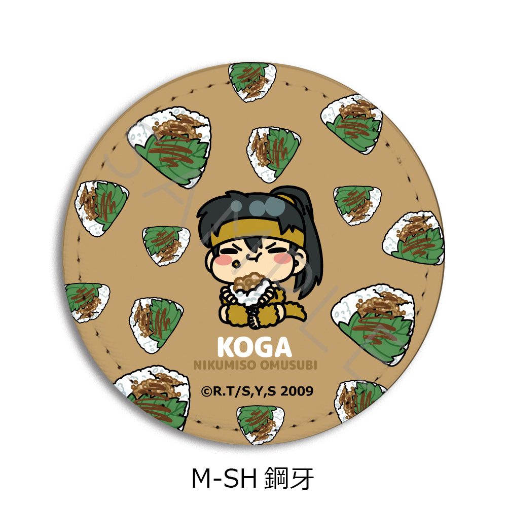 『犬夜叉』第2弾 レザーバッジ M-SH 鋼牙