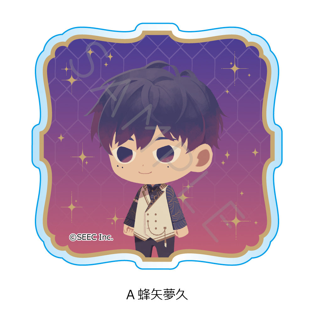 『誰ソ彼ホテル -蕾-』3wayアクリルバッジ A 蜂矢夢久