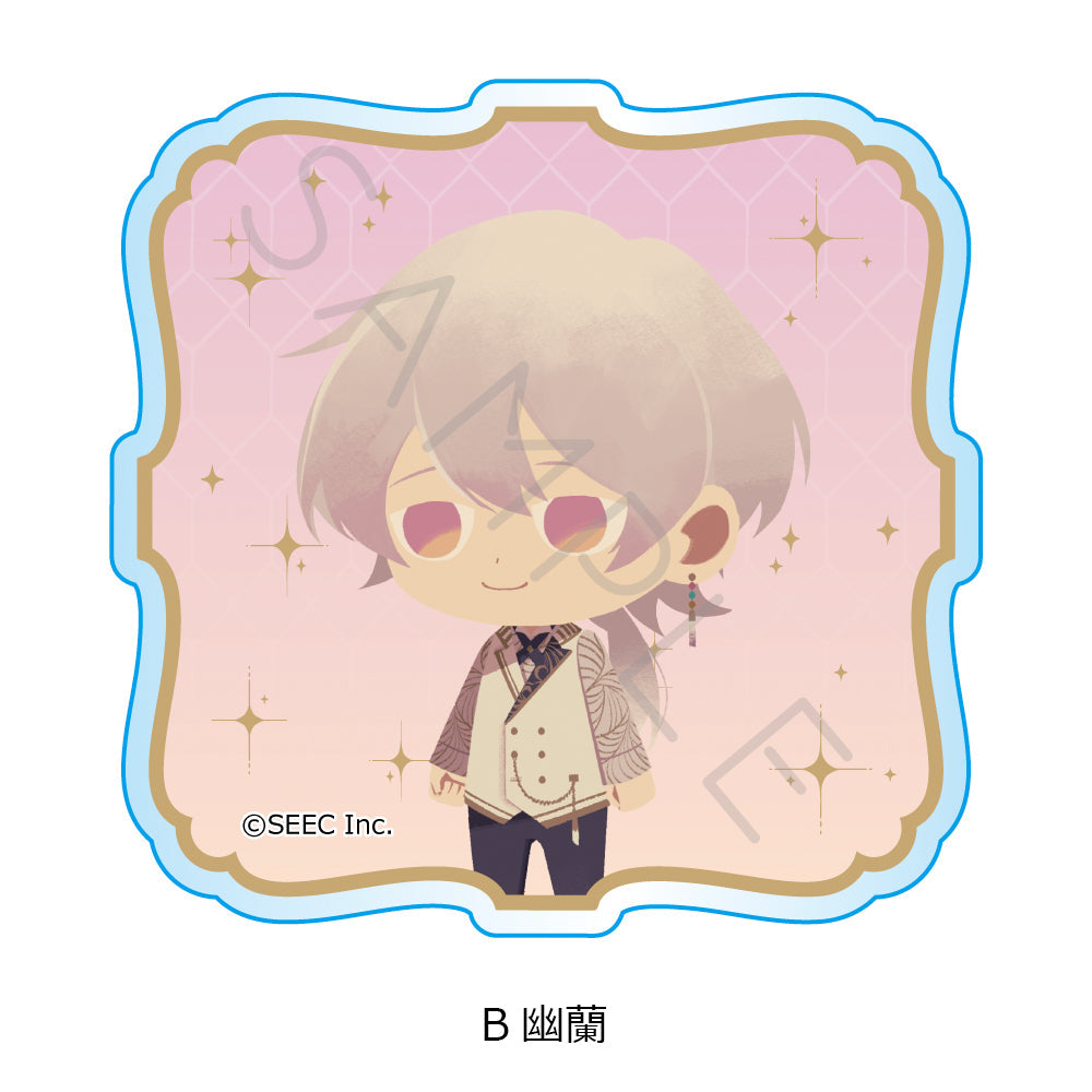 『誰ソ彼ホテル -蕾-』3wayアクリルバッジ B 幽蘭