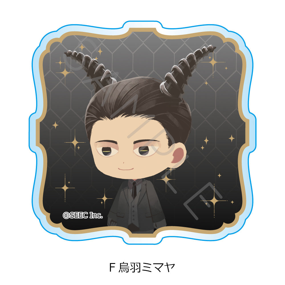 『誰ソ彼ホテル -蕾-』3wayアクリルバッジ F 烏羽ミマヤ