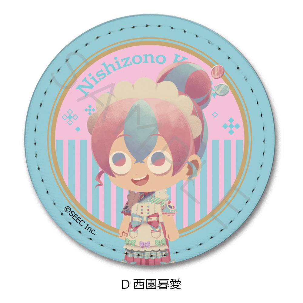 『誰ソ彼ホテル -蕾-』レザーバッジ D 西園暮愛