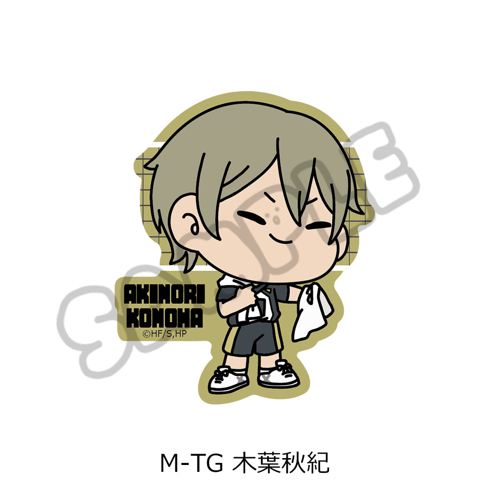 『ハイキュー!!』第9弾 クリアカードステッカー(mochocho) M-TG 木葉秋紀