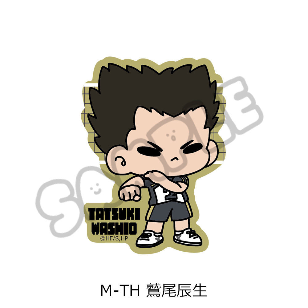 『ハイキュー!!』第9弾 クリアカードステッカー(mochocho) M-TH 鷲尾辰生