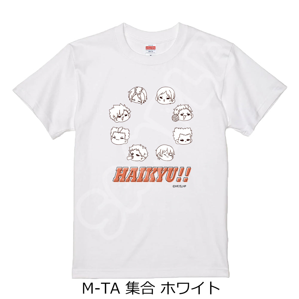 『ハイキュー!!』第9弾 Tシャツ M-TA 集合 ホワイト XLサイズ