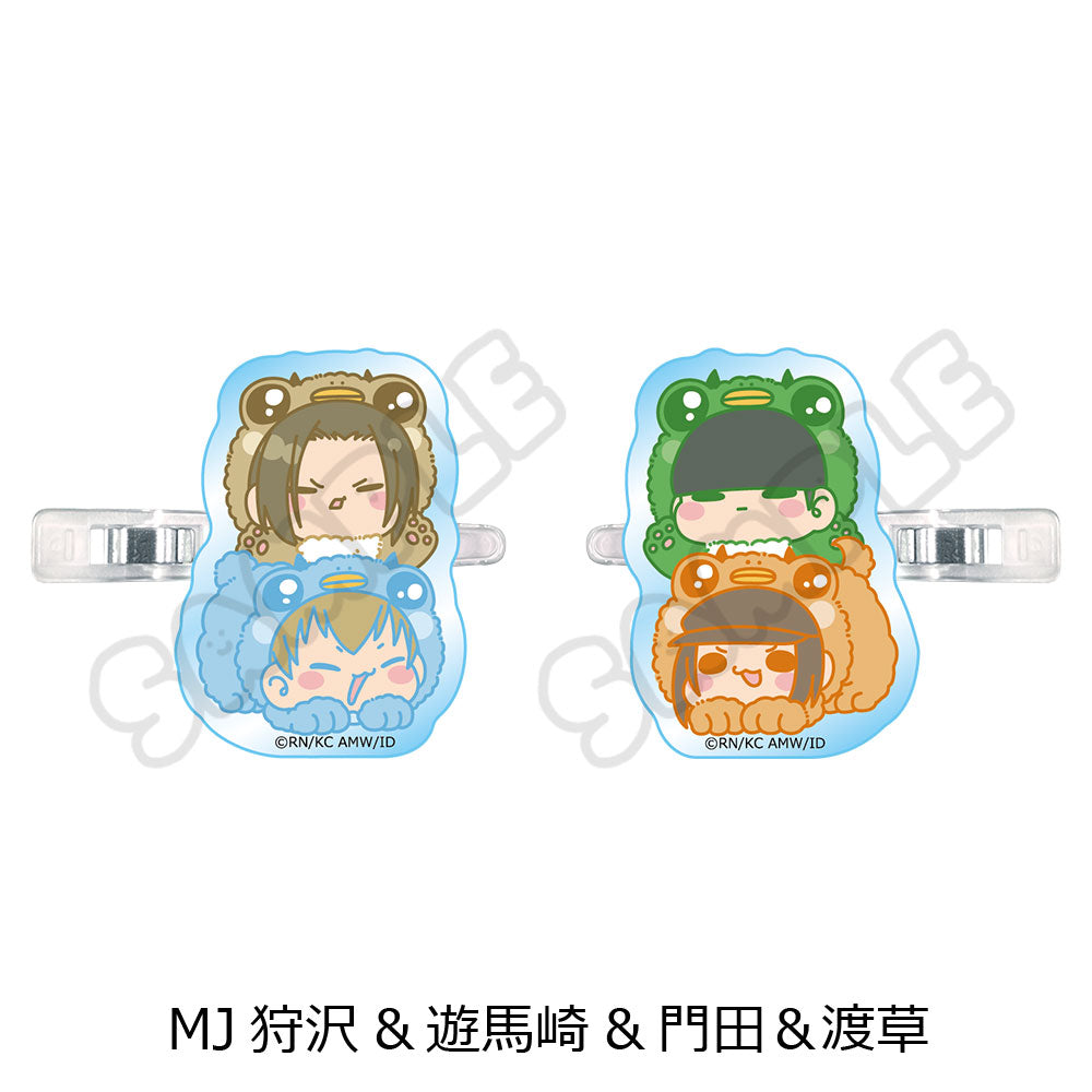 『デュラララ!!×2』前髪クリップ MJ 狩沢&遊馬崎&門田&渡草