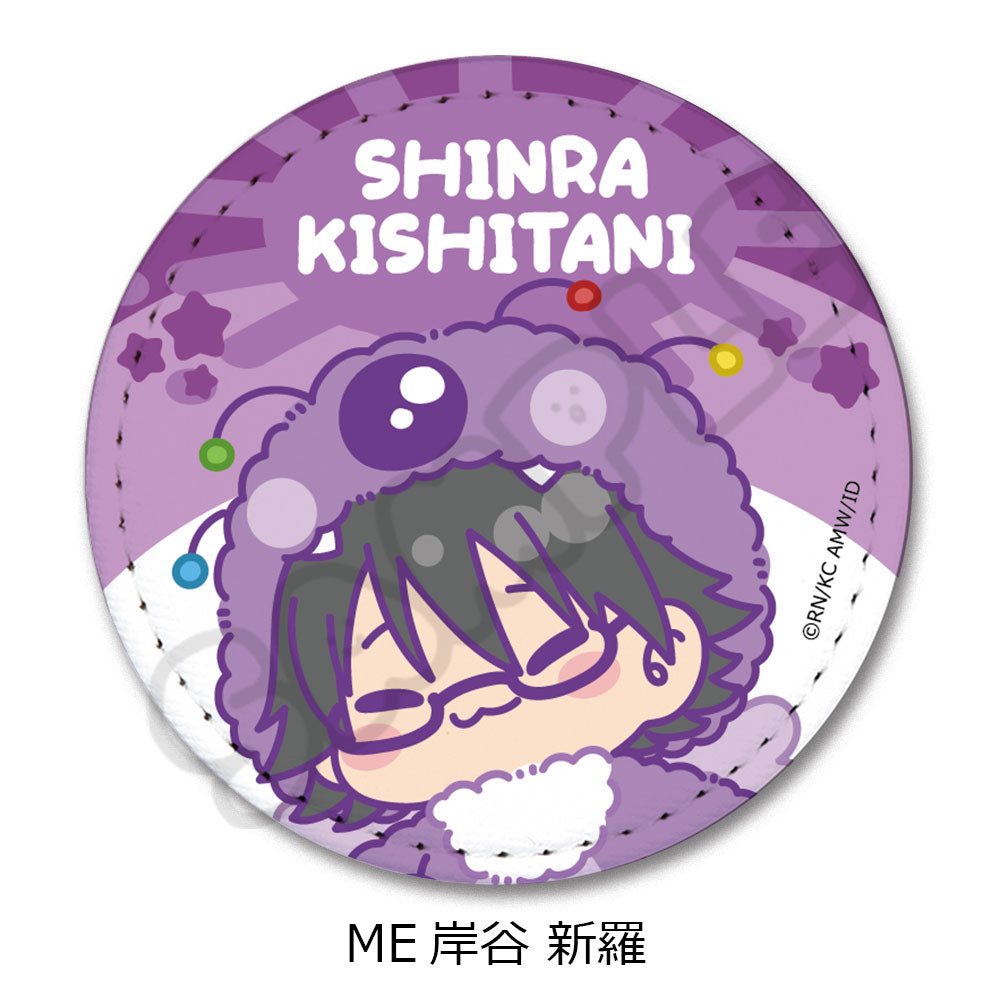 『デュラララ!!×2』レザーバッジ(丸形) ME 岸谷新羅