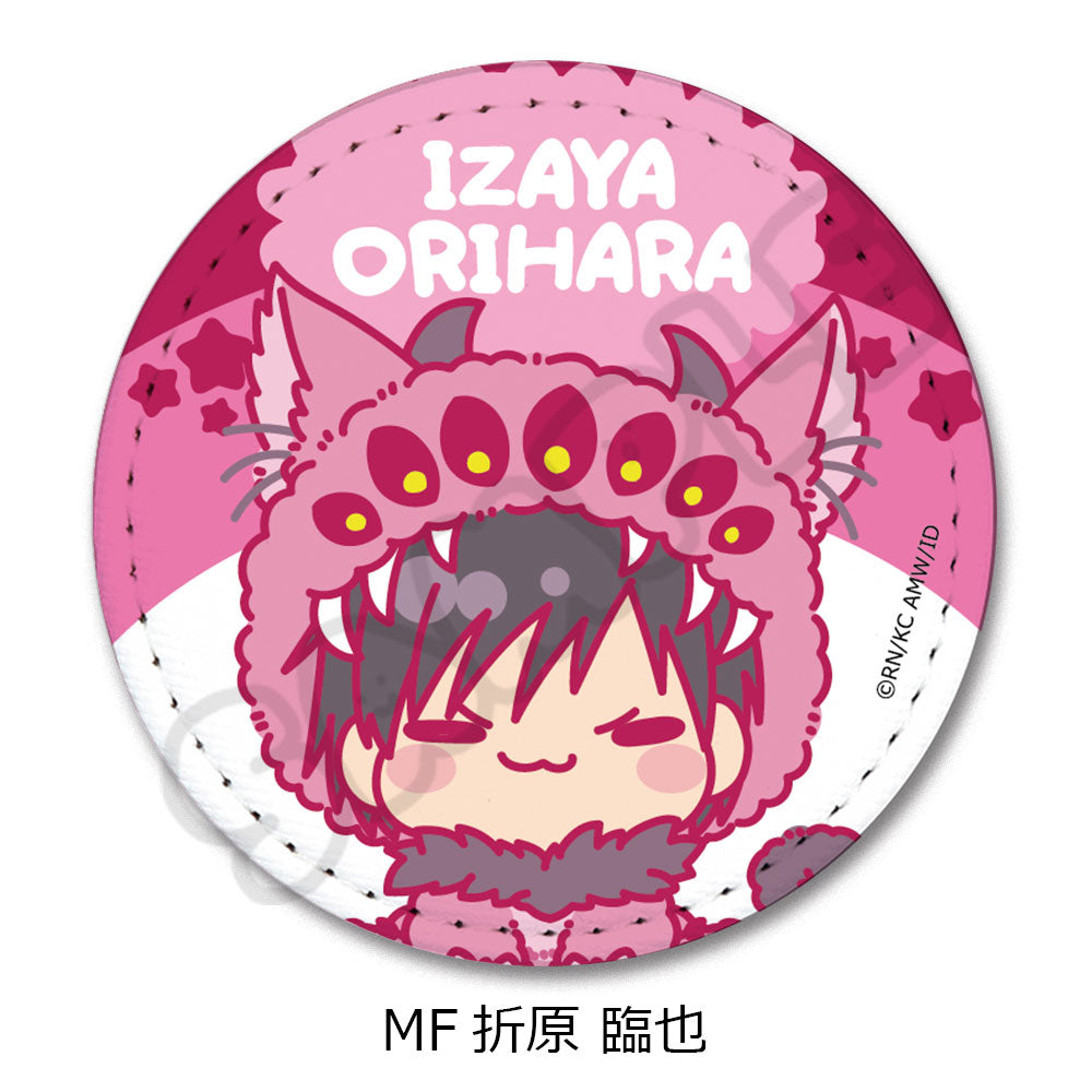 『デュラララ!!×2』レザーバッジ(丸形) MF 折原臨也