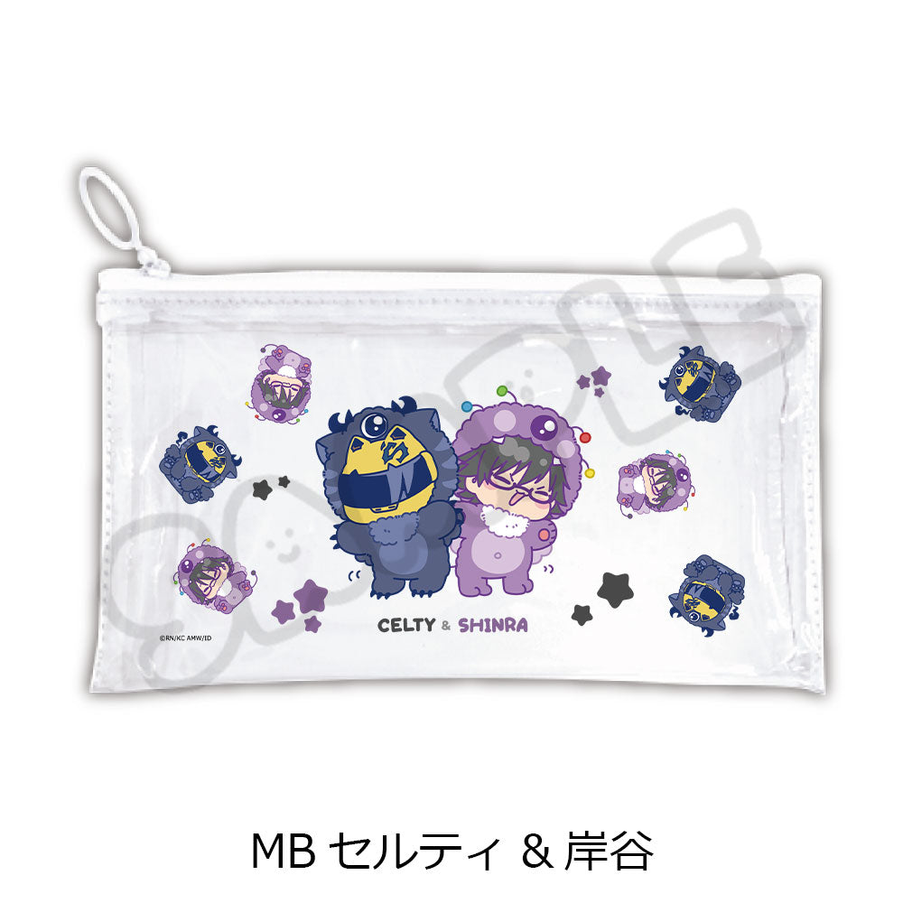 『デュラララ!!×2』フラットクリアポーチ MB セルティ&岸谷