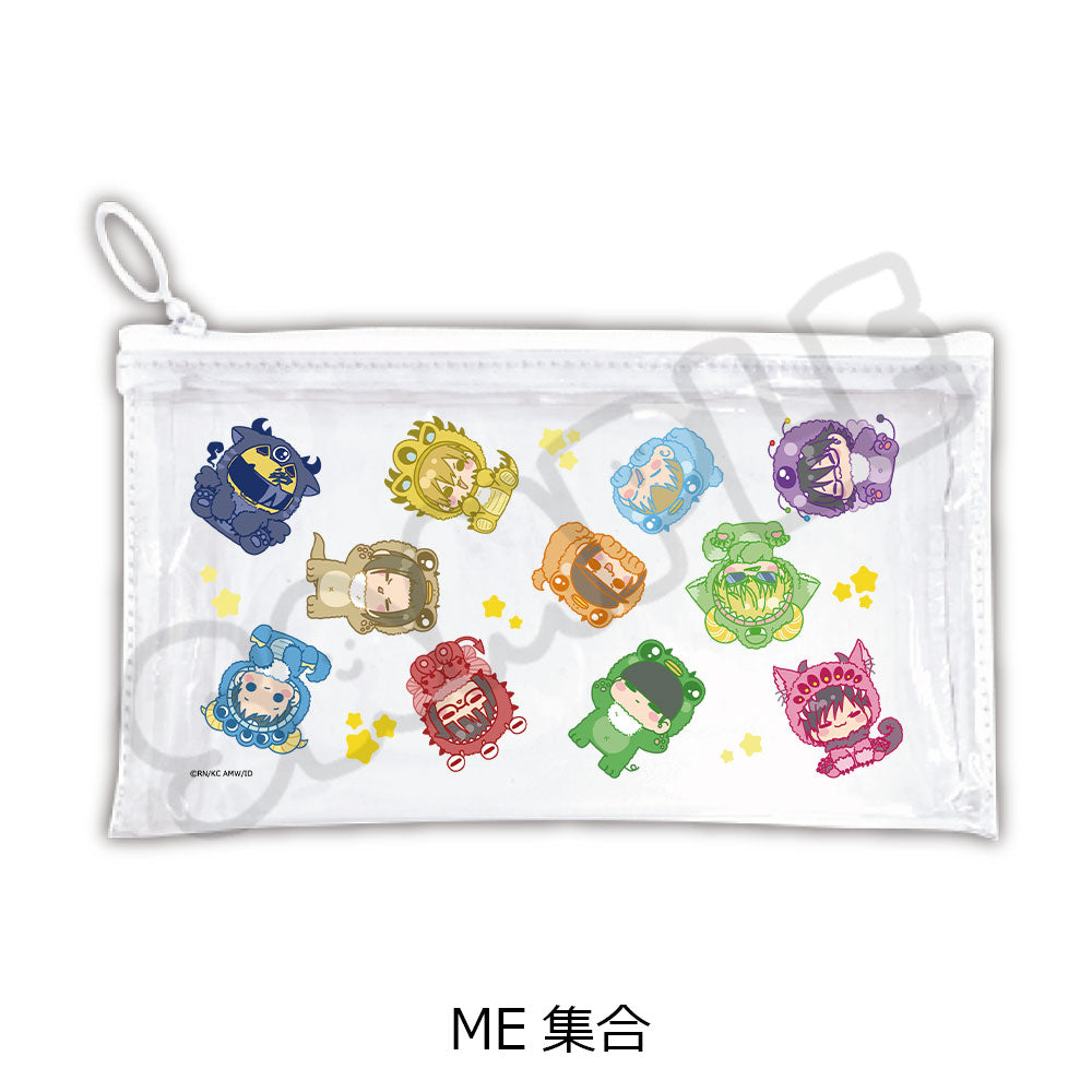 『デュラララ!!×2』フラットクリアポーチ ME 集合