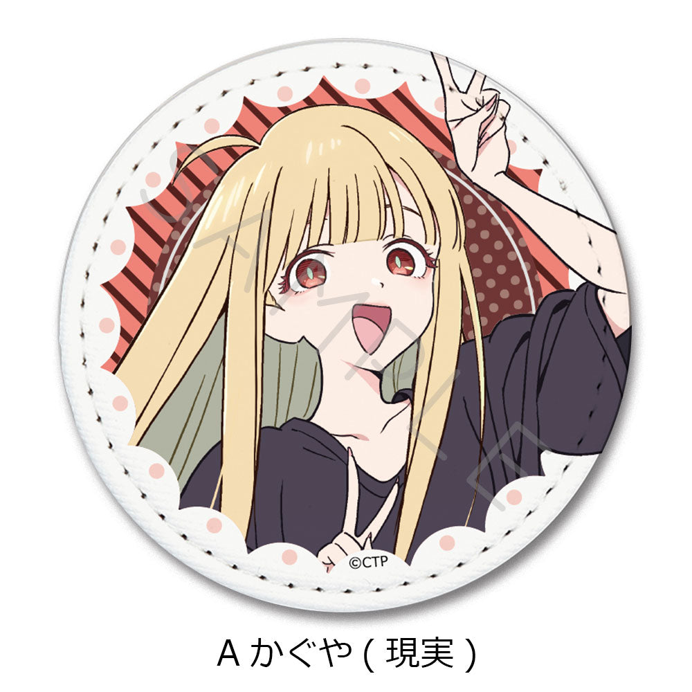 『超かぐや姫!』レザーバッジ A かぐや(現実)