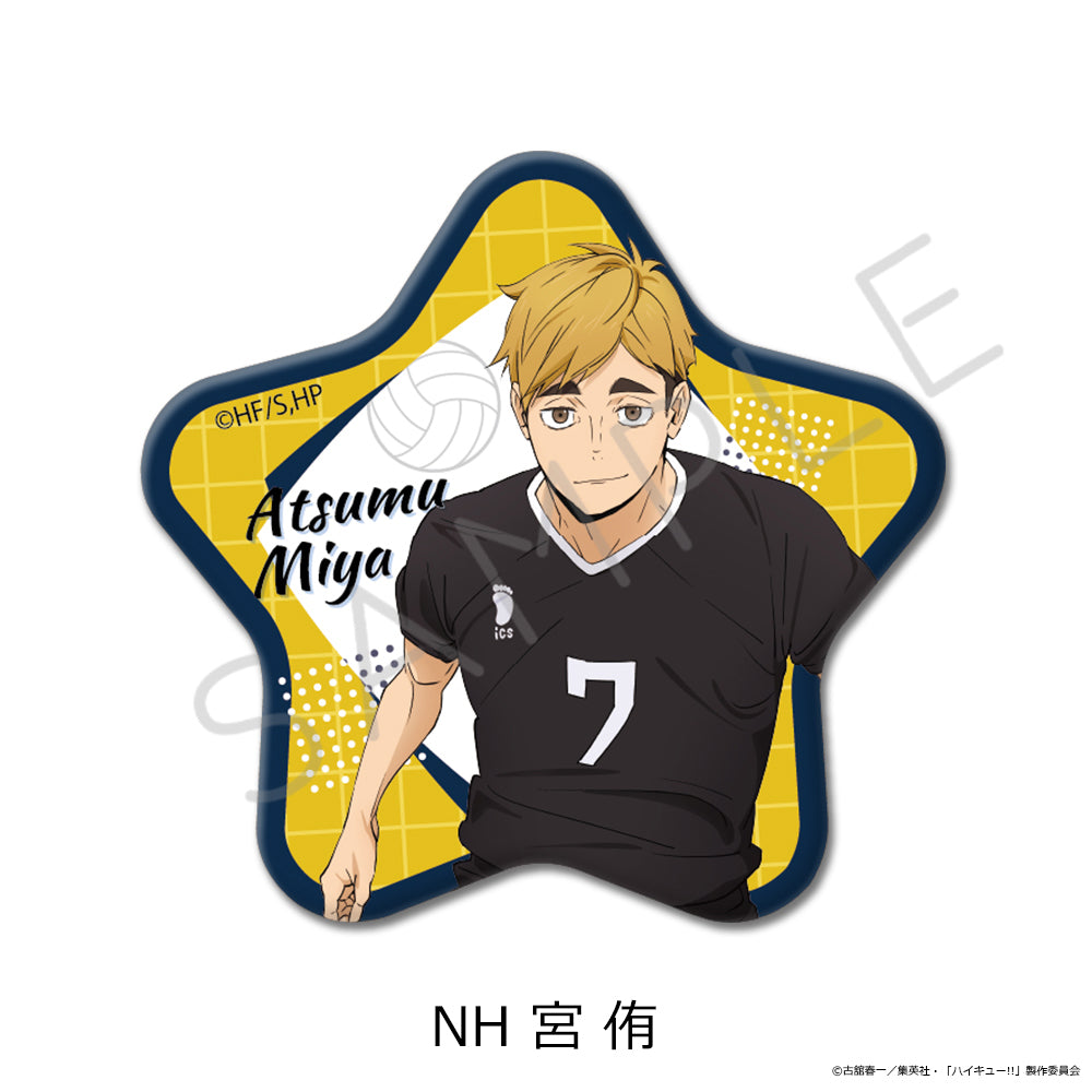 ハイキュー!!』第12弾 星型缶バッジ NH 宮侑 - Anime Store.JP