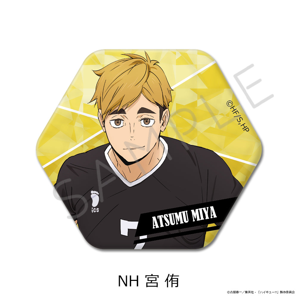 ハイキュー!!』第12弾 星型缶バッジ NH 宮侑 - Anime Store.JP