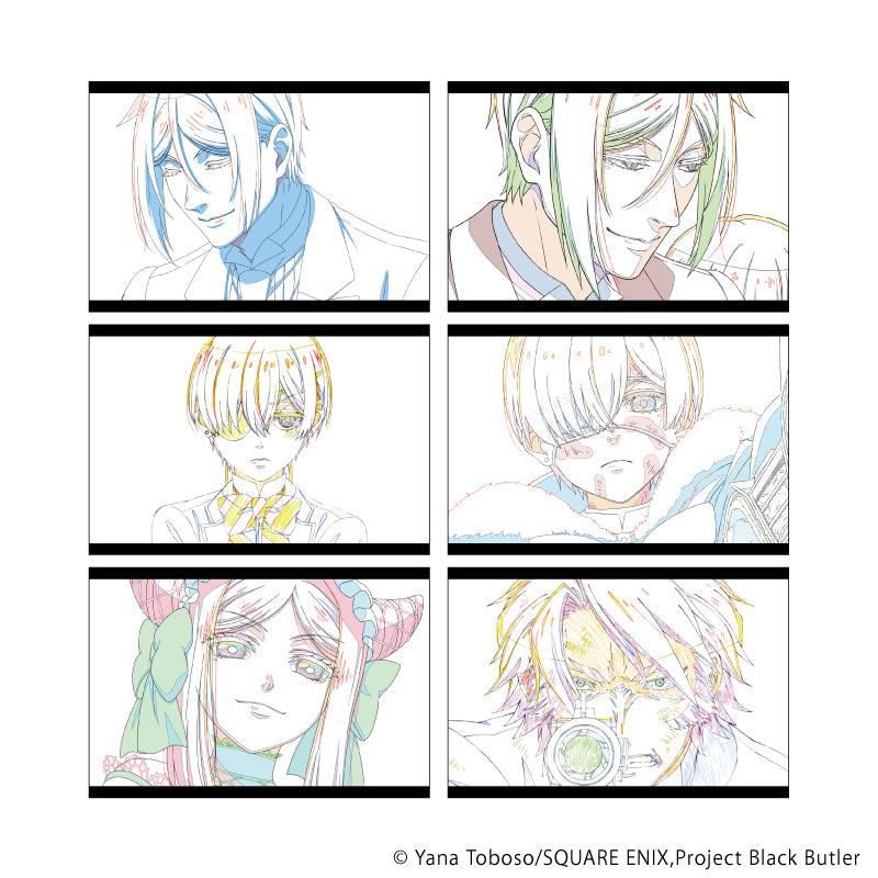 『黒執事 -緑の魔女編-』ポストカード6枚セットアニメ01/緑の魔女編セット(原画イラスト)