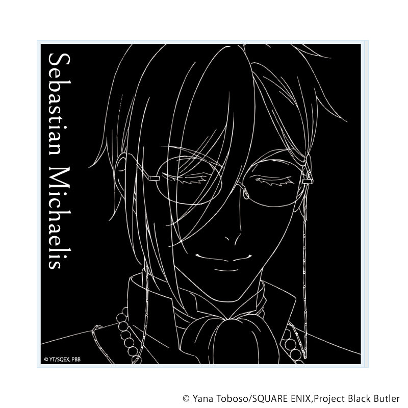 『黒執事 -寄宿学校編-』アクリルコースターアニメ01/セバスチャン・ミカエリス(原画イラスト)