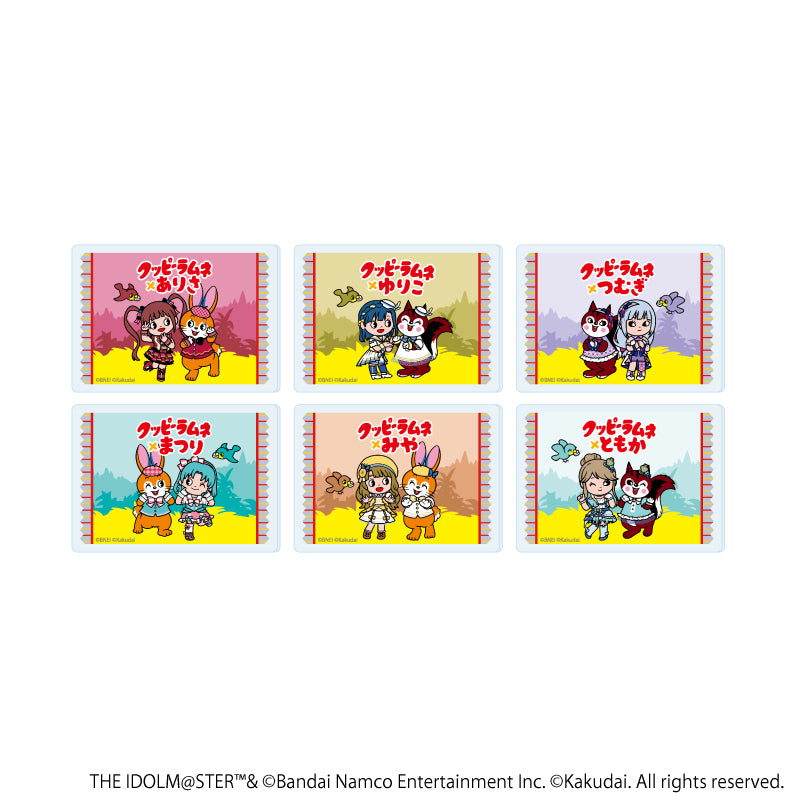 『アイドルマスター ミリオンライブ!×クッピーラムネ』アクリルマグネット01/コンプリートセット(全6種)(デフォルメイラスト)