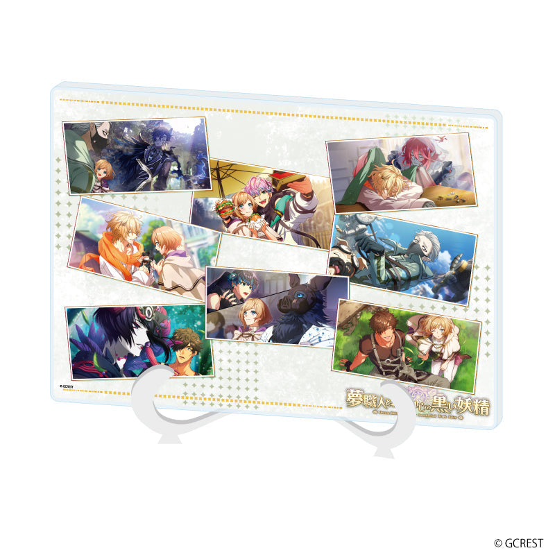 『夢職人と忘れじの黒い妖精』アクリルアートボード(A5サイズ)20/虹の彼方 太陽覚醒(公式イラスト)