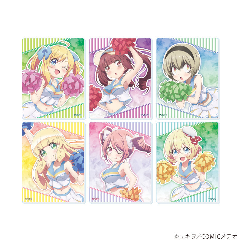 『邪神ちゃんドロップキック』アクリルカード04/チアガールver.コンプリートセット(全6種)(描き下ろしイラスト)