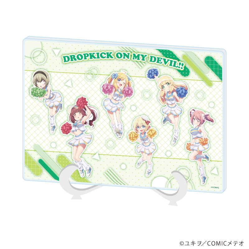 『邪神ちゃんドロップキック』アクリルアートボード(A5サイズ)02/チアガールver.(描き下ろしイラスト)